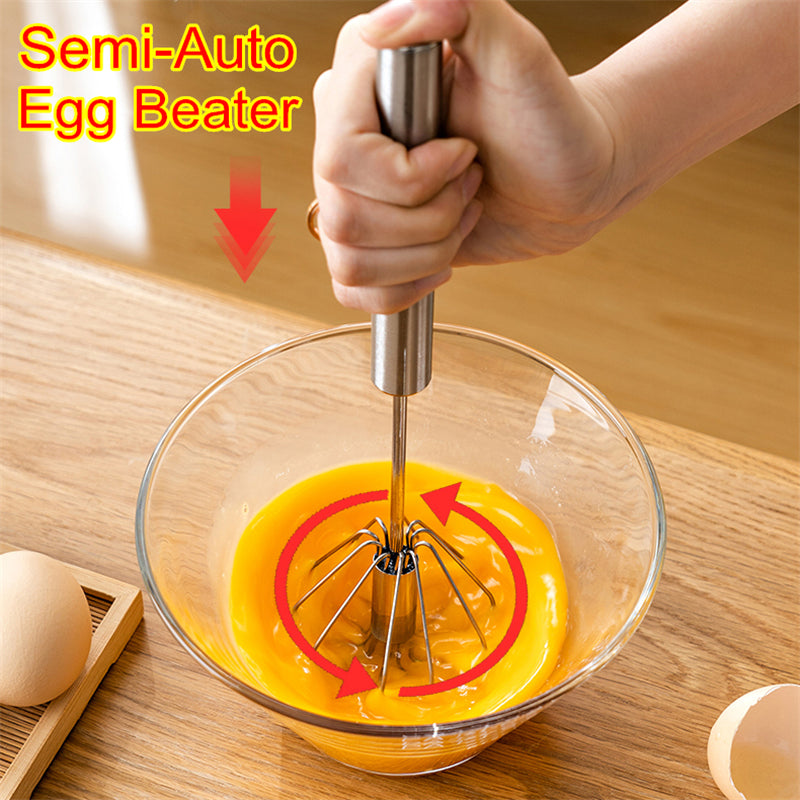 Whisker egg beater high quality semi automatic top rated product hand push Coffee mixer/ kitchen accessories