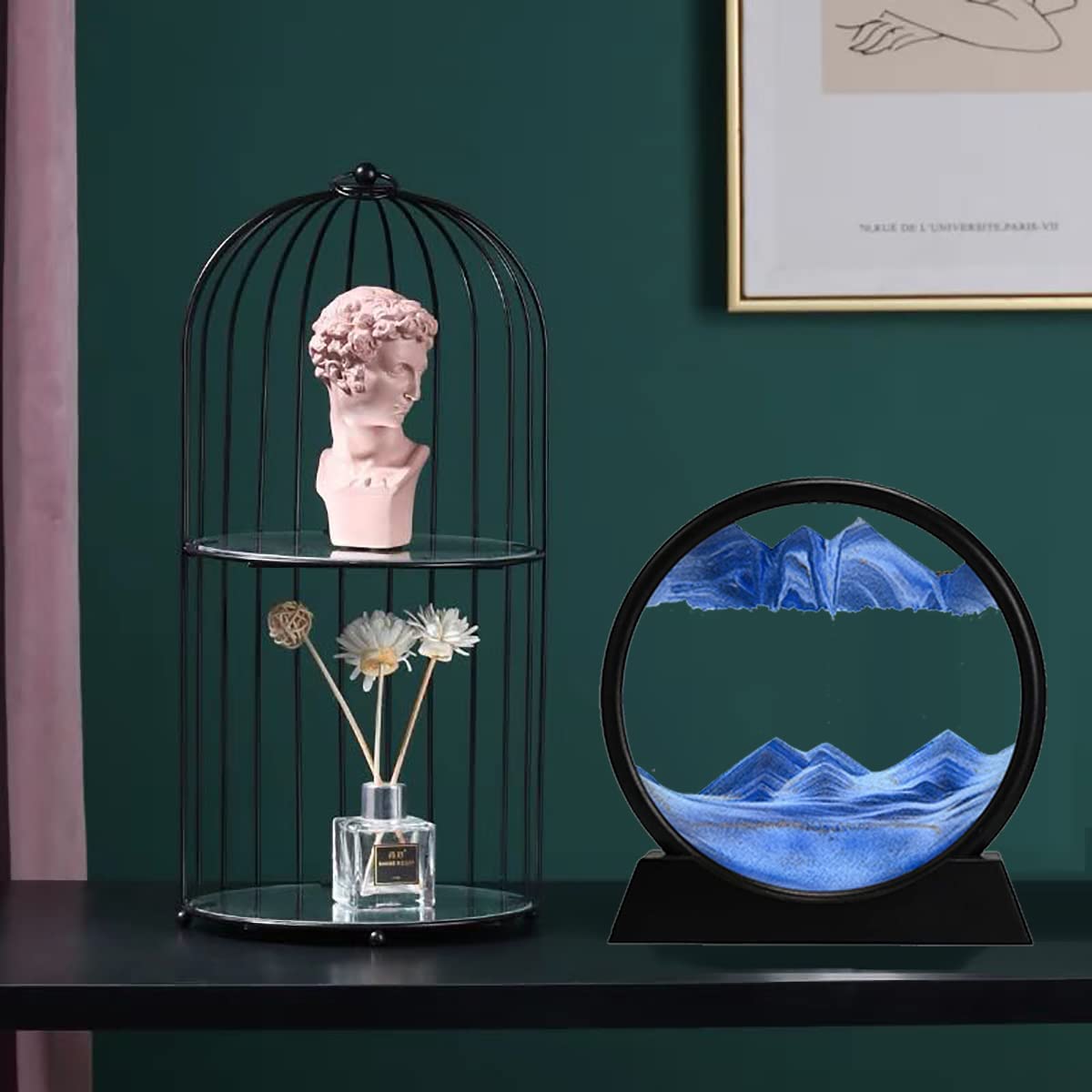 Sandscape Painting - Sand Clock - Moving Sand Art - Hourglass Sand Timer