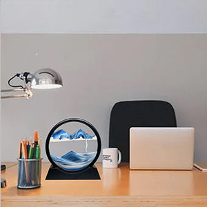 Sandscape Painting - Sand Clock - Moving Sand Art - Hourglass Sand Timer