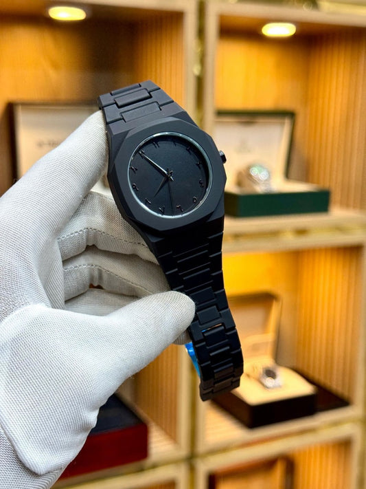 Aura Watch for Men Stylish Aura Watch Black Arabic – Premium Aura Black Watch for Boys – Aura Glasses & Aura Care Included – Elegant Aura Arabic Watch for Men – Black Arabic Aura Watch Design