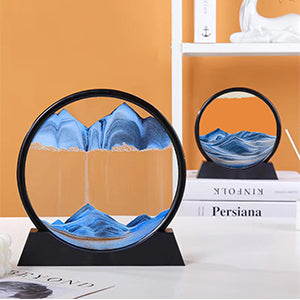 Sandscape Painting - Sand Clock - Moving Sand Art - Hourglass Sand Timer